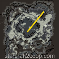 Concentrated Beam Position (North East) Minimap
