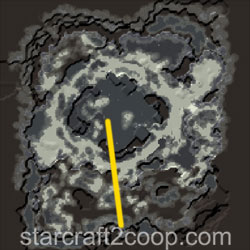 Concentrated Beam Position (South) Minimap