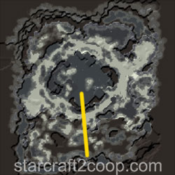 Concentrated Beam Position (South) Minimap