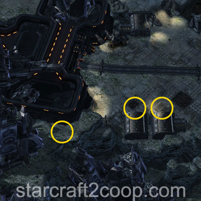 Spawn Points of the Middle Escort